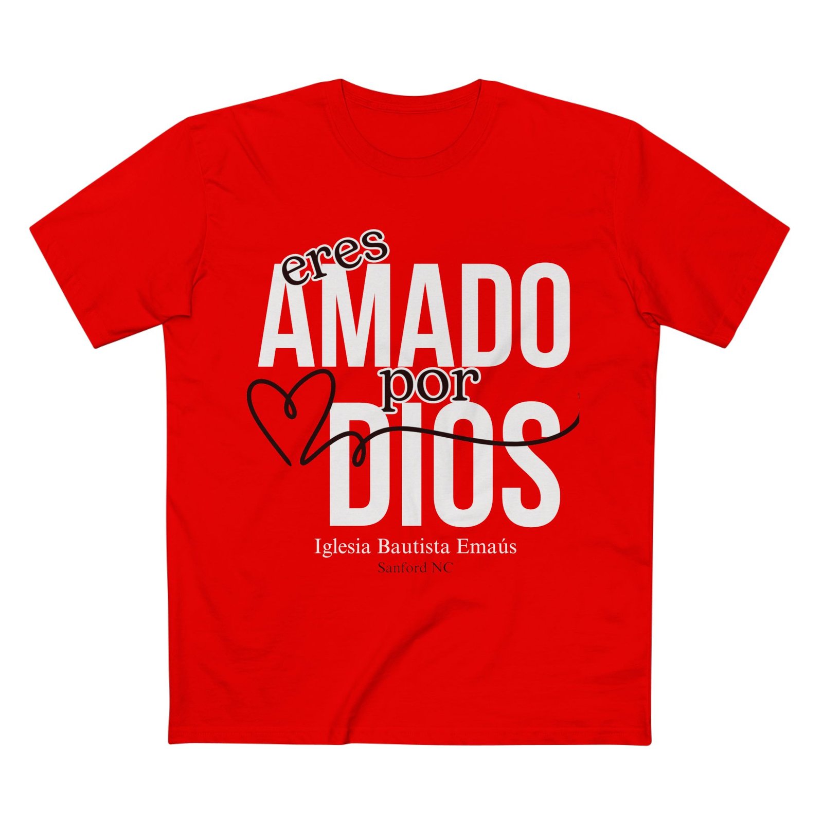 ERES AMADO POR DIOS - Inspirational Christian Tee for Men and Women - Image 2