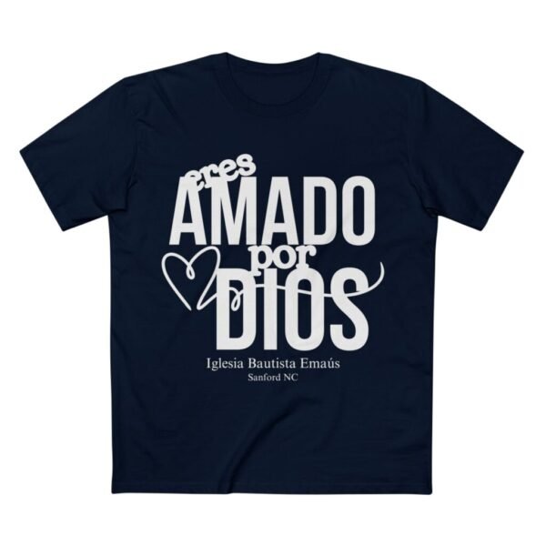 9390675918721093872_2048-1.jpeg ERES AMADO POR DIOS -BLUE - Inspirational Christian Tee for Men and Women