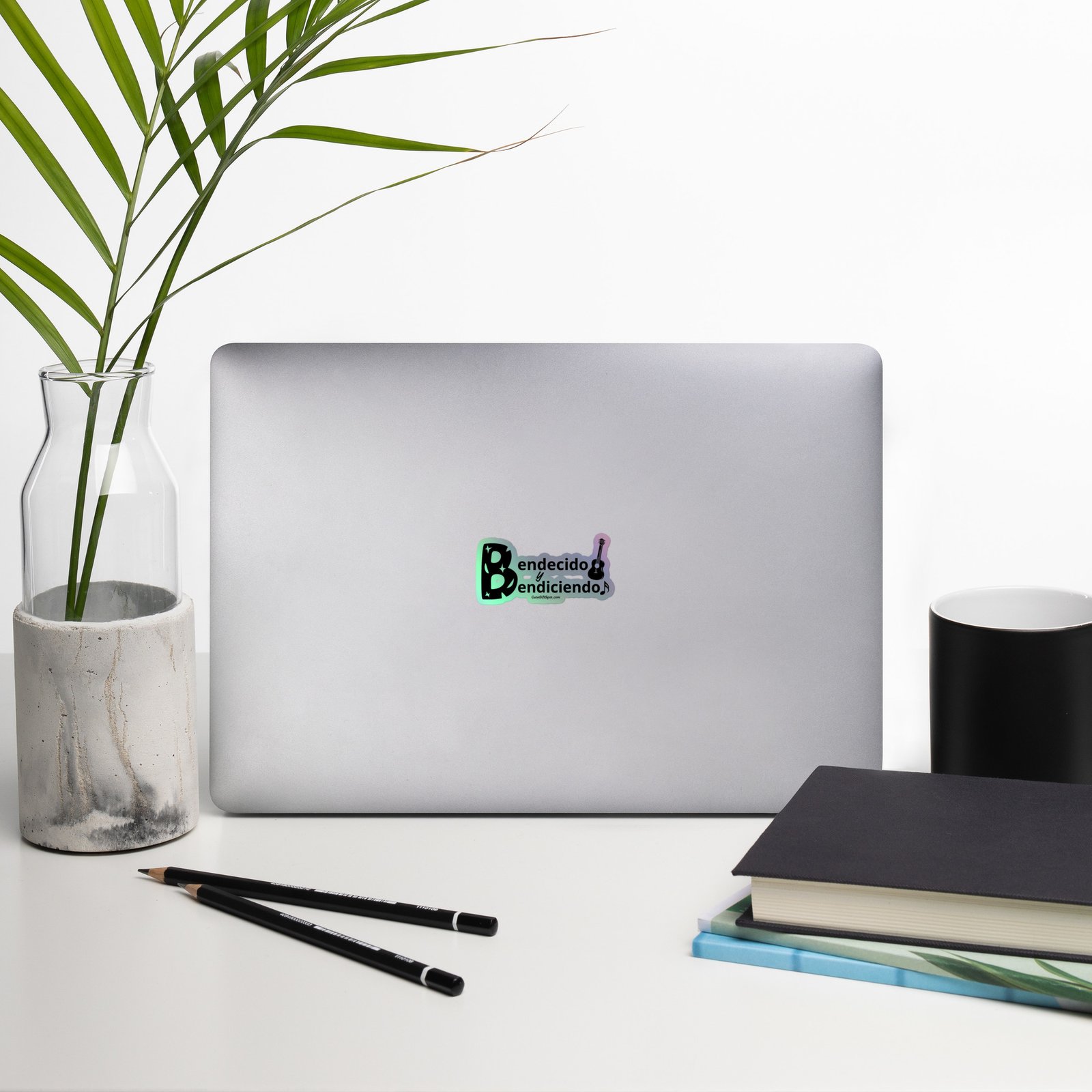 Bendecido y Bendiciendo | Pegatinas Stickers | Holographic stickers - Image 2