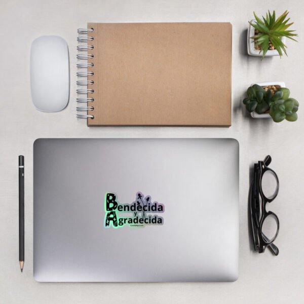 Bendicida y Agradecida Pegatinas | Stickers | Holographic stickers - Image 5